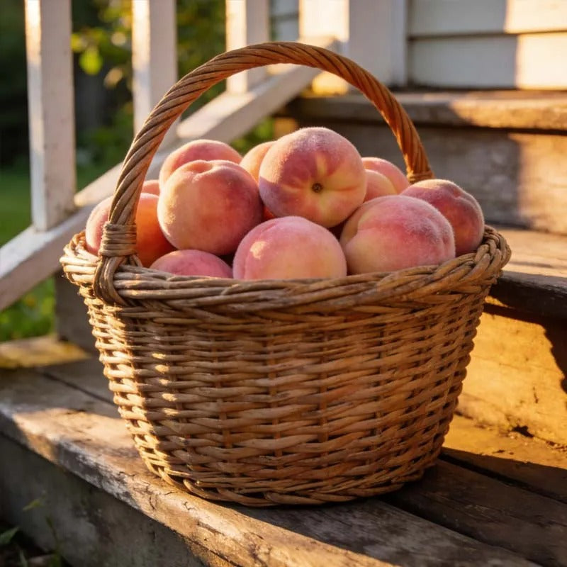 š„ 65K+ SOLD! š Heirloom "Honey Red" Dwarf Peach Tree Live Seeds-LUN