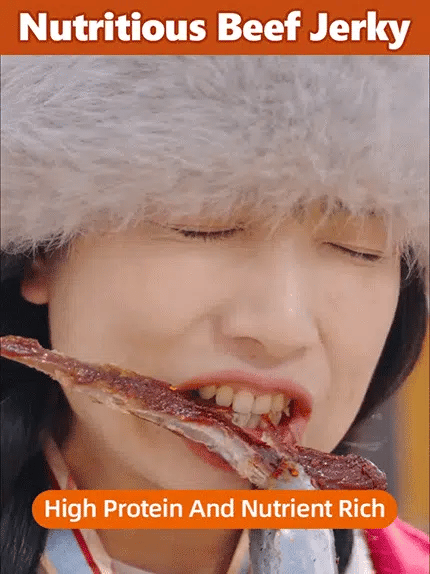 Pure Angus Beef Jerky – Healthy Snack for Work, Travel & Fitness-LUN