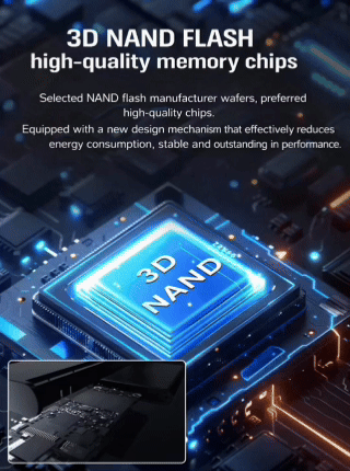 High-speed portable solid-state drives-LUN