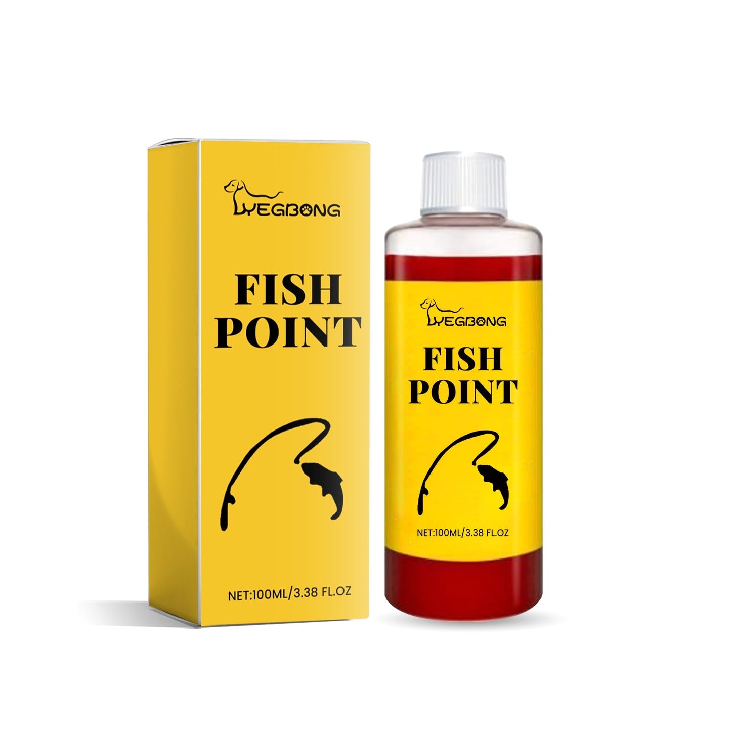 🎣 Concentrated Fish Attractant Liquid – 🐟Fast-Acting Red Worm Formula -LUN