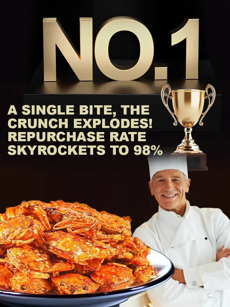 Alaskan Snow Crab Crisps – Ready-to-Eat High-Protein Seafood Snack-LUN