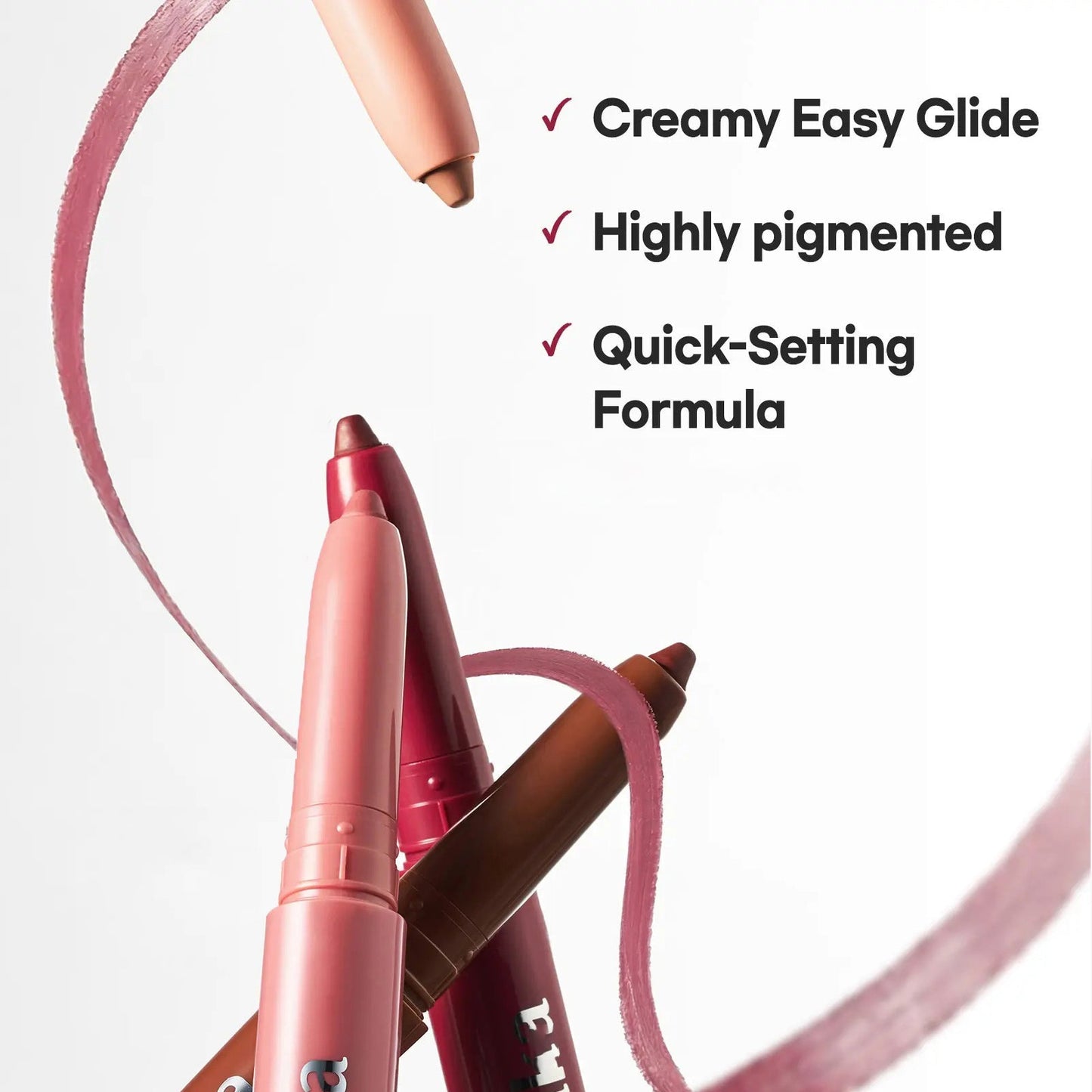 Easy Glide Lip Liner — Creamy, Blendable Color with Smooth Application-LUN