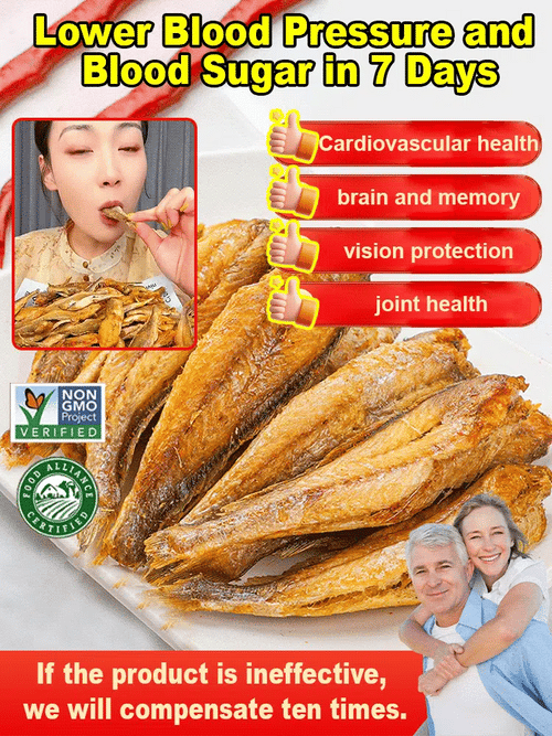 High-protein ready-to-eat deep-sea fish crisps-LUN