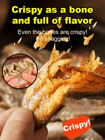 High-protein ready-to-eat deep-sea fish crisps-LUN