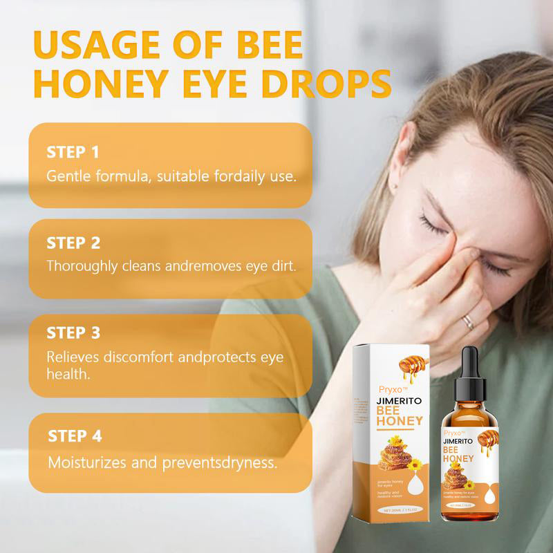 🍯 Hgfnvllc® HoneyVue Refresh Eye Drops 💧 Gentle Moisture for Tired Eyes -LUN
