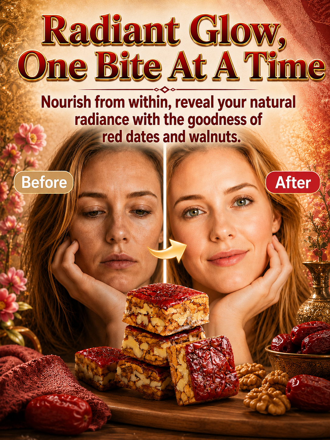 Premium Jujube Walnut Snack Bars-LUN