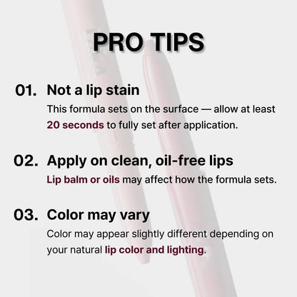 Easy Glide Lip Liner — Creamy, Blendable Color with Smooth Application-LUN