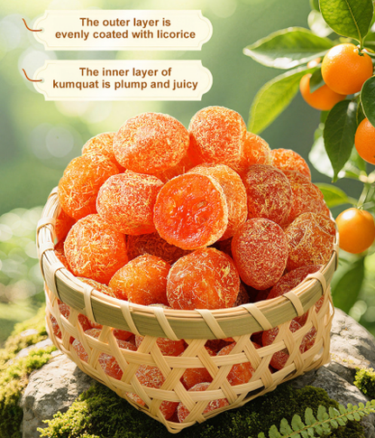 [Kumquat and Licorice Only] Antioxidant and Lung-Nourishing Dried Kumquat with Licorice-LUN