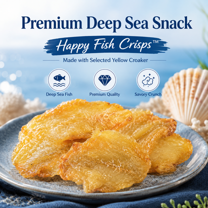Happy Fish Crisps™ – A Light, Crispy & High-Protein Seafood Snack Made for Every Craving-LUN