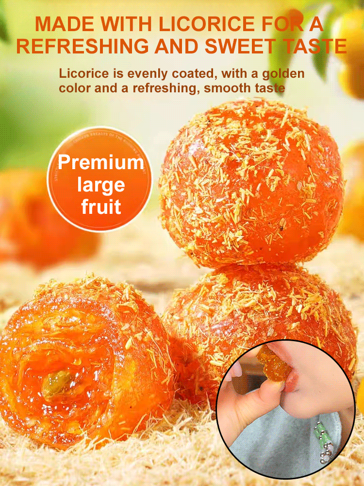 [Kumquat and Licorice Only] Antioxidant and Lung-Nourishing Dried Kumquat with Licorice-LUN