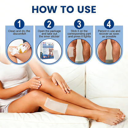 🌿 Hgfnvllc® Vein Contour Micro-Patch ✨ Diosmin & Hesperidin Leg Care Support-LUN