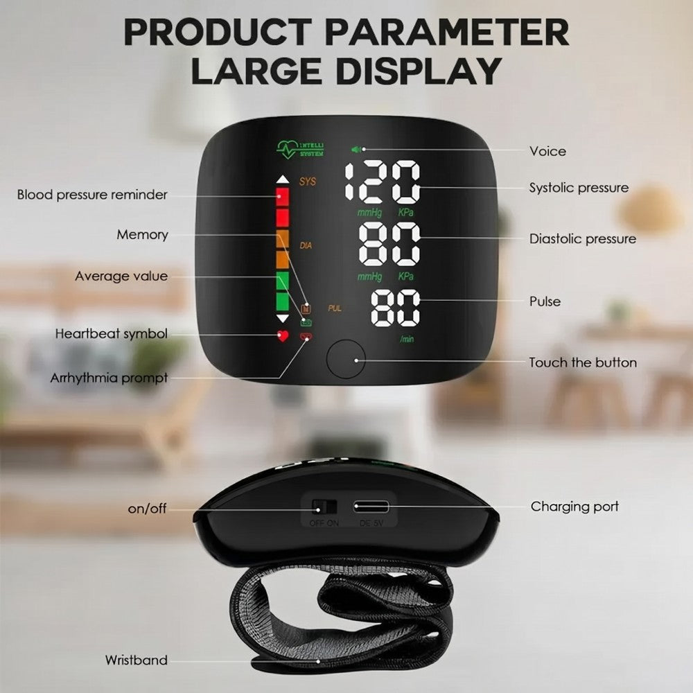 Wrist blood pressure monitor-LUN
