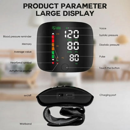Wrist blood pressure monitor-LUN