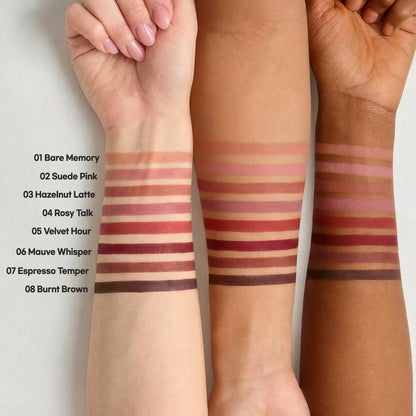 Easy Glide Lip Liner — Creamy, Blendable Color with Smooth Application-LUN