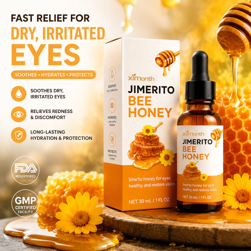 🍯 Hgfnvllc® HoneyVue Refresh Eye Drops 💧 Gentle Moisture for Tired Eyes -LUN