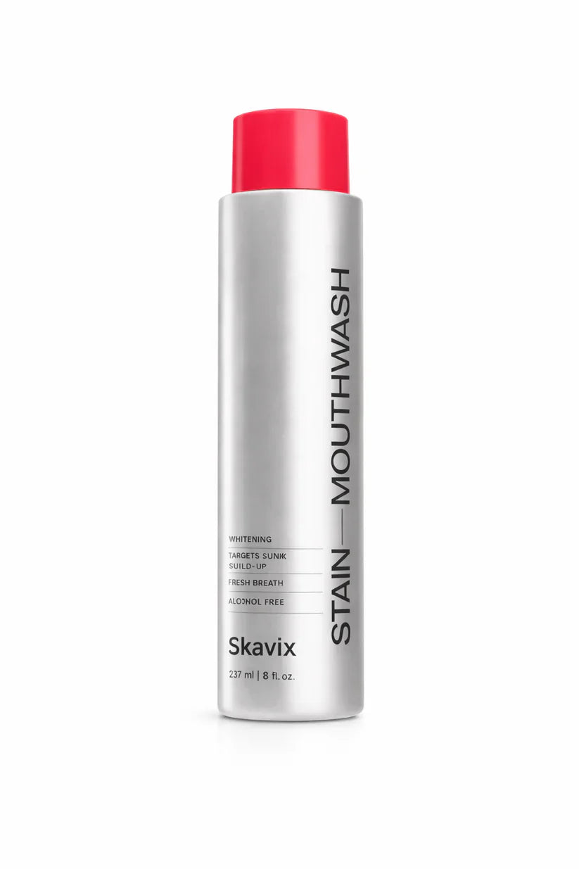 ✨Skavix Whitening Mouthwash – Stain Removal, Brighter Teeth & Fresh Breath-LUN