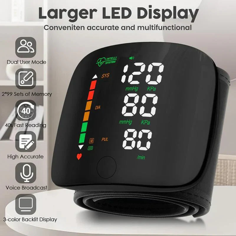 Wrist blood pressure monitor-LUN